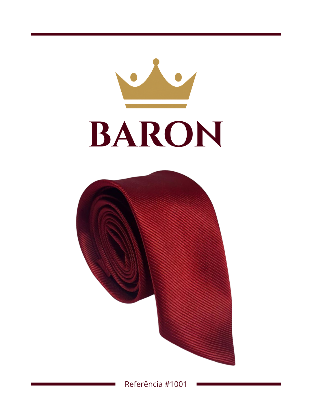 Gravata Lisa Vermelha